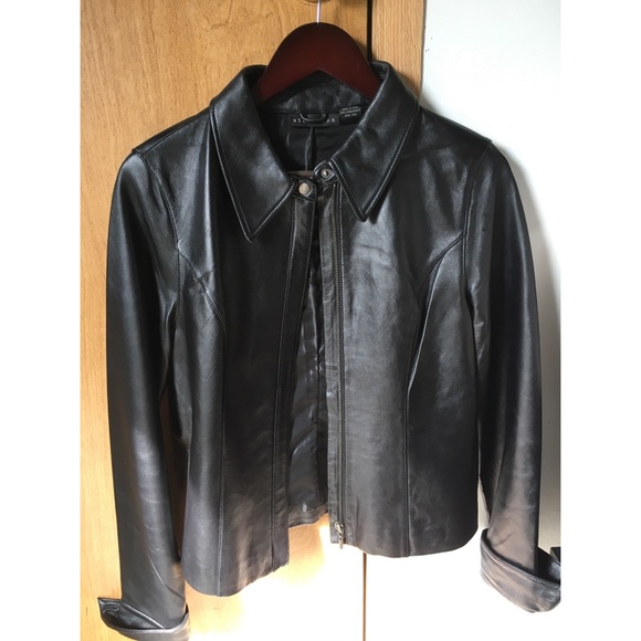 attention Jackets & Blazers - Attention black leather jacket